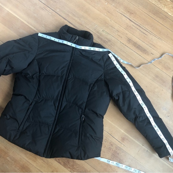 Eddie Bauer PREMIUM goose down winter black jacket Sz L - Picture 12 of 12